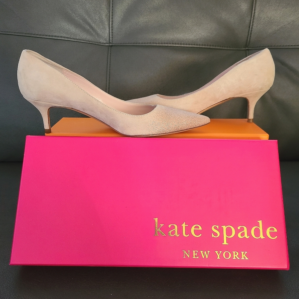 Kate Spade kitten heels